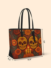 Eternal Glow Sleek Leather Tote LB0TD021