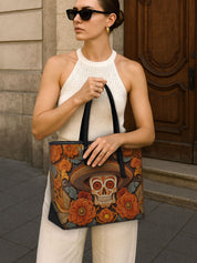 Golden Sombrero Sleek Leather Tote LB0TD016