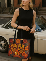 Eternal Glow Sleek Leather Tote LB0TD021