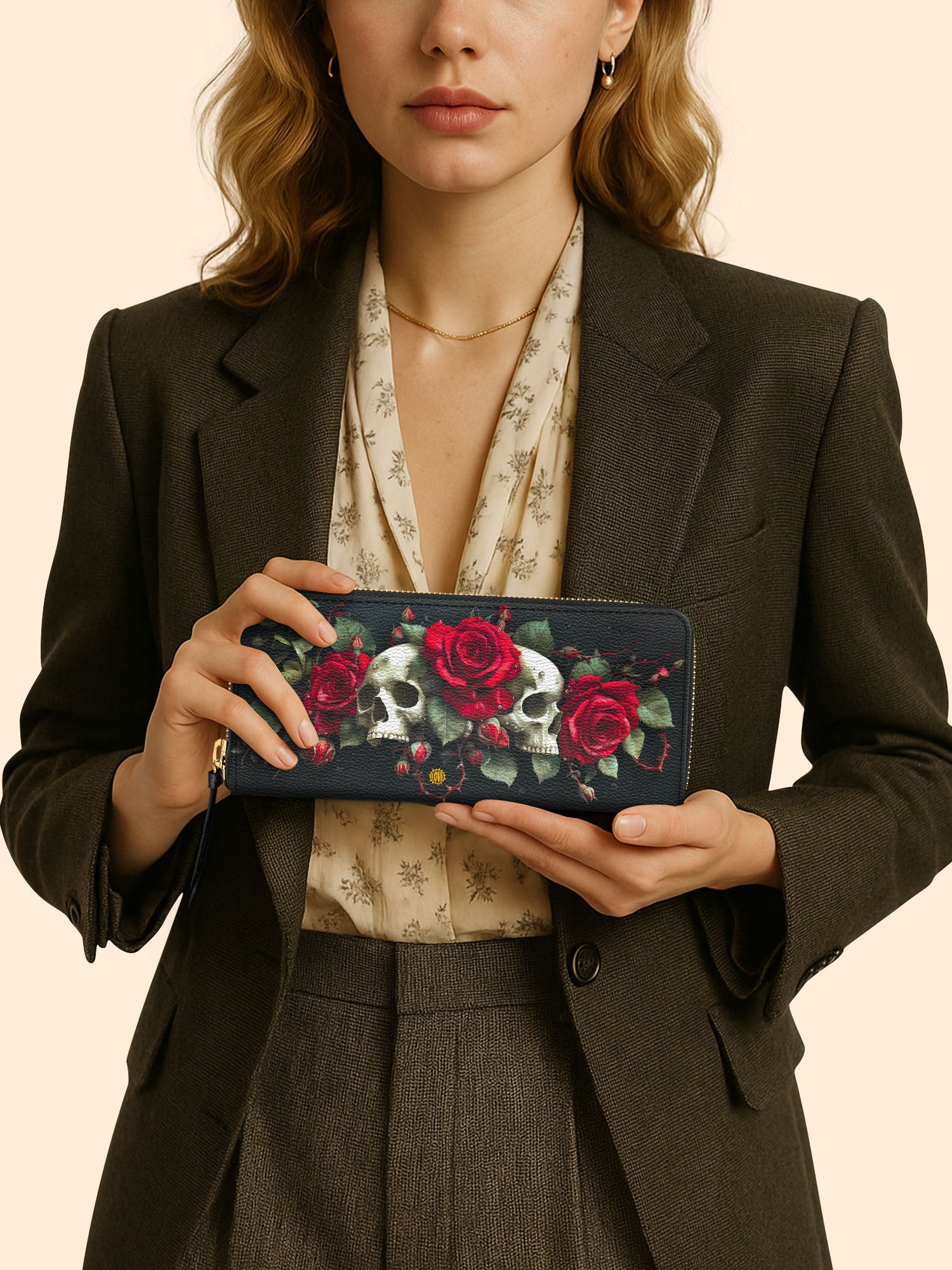 Bloodbound Bloom Slimline Zippy Wallet LB0XD050