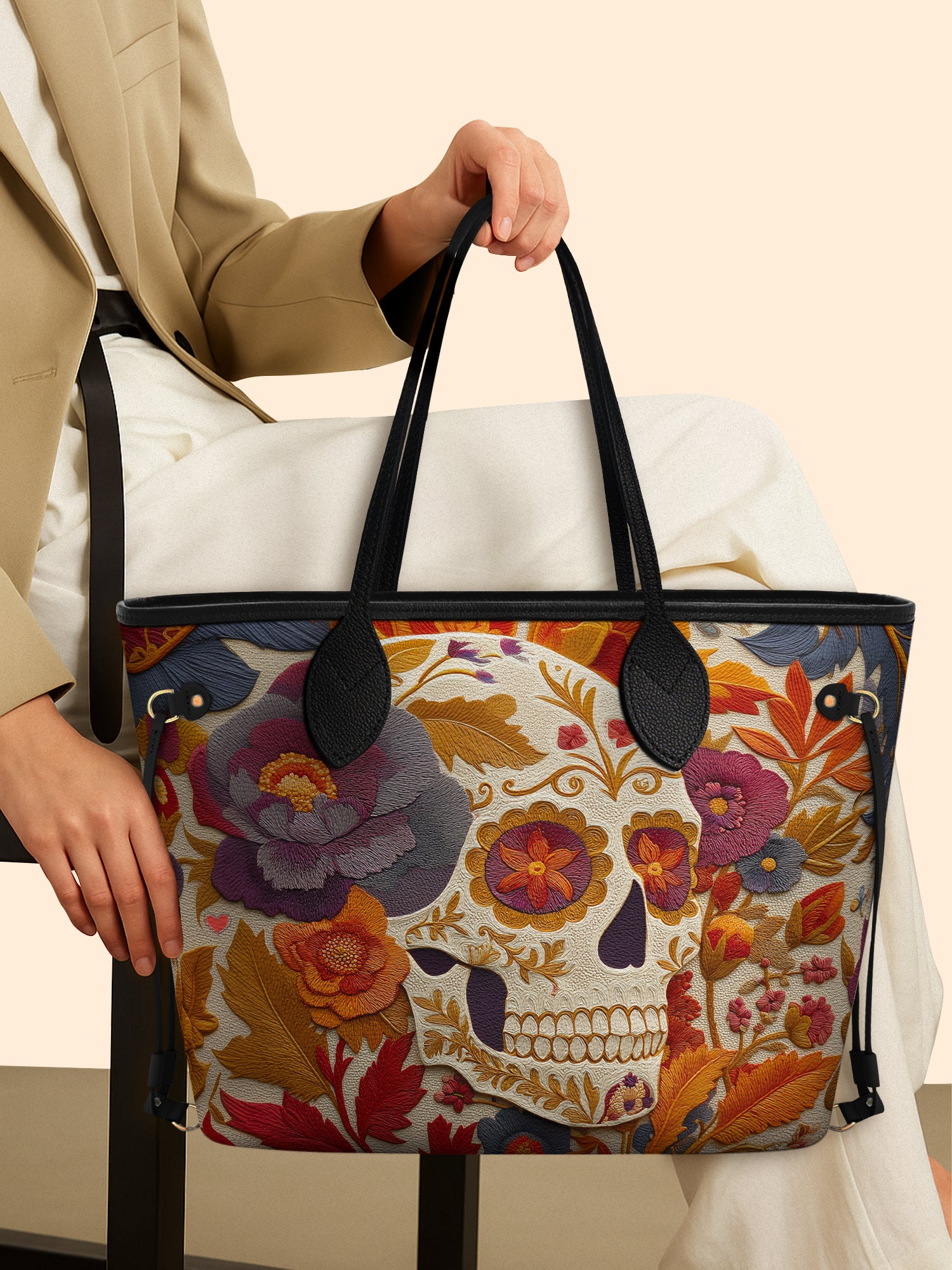 Fiesta Floral Classic Shopper Tote LB0HH027