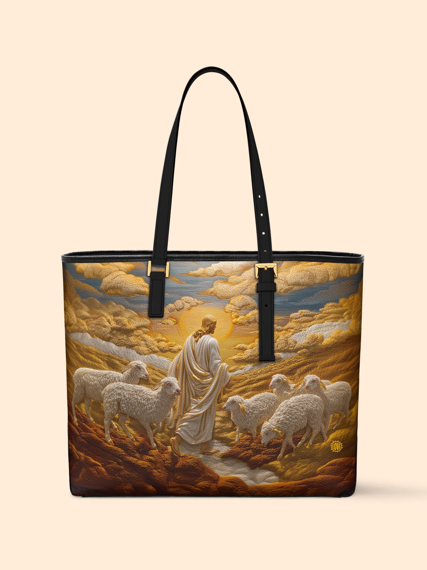 Guided by the Sun Sleek Leather Tote LB0TD012