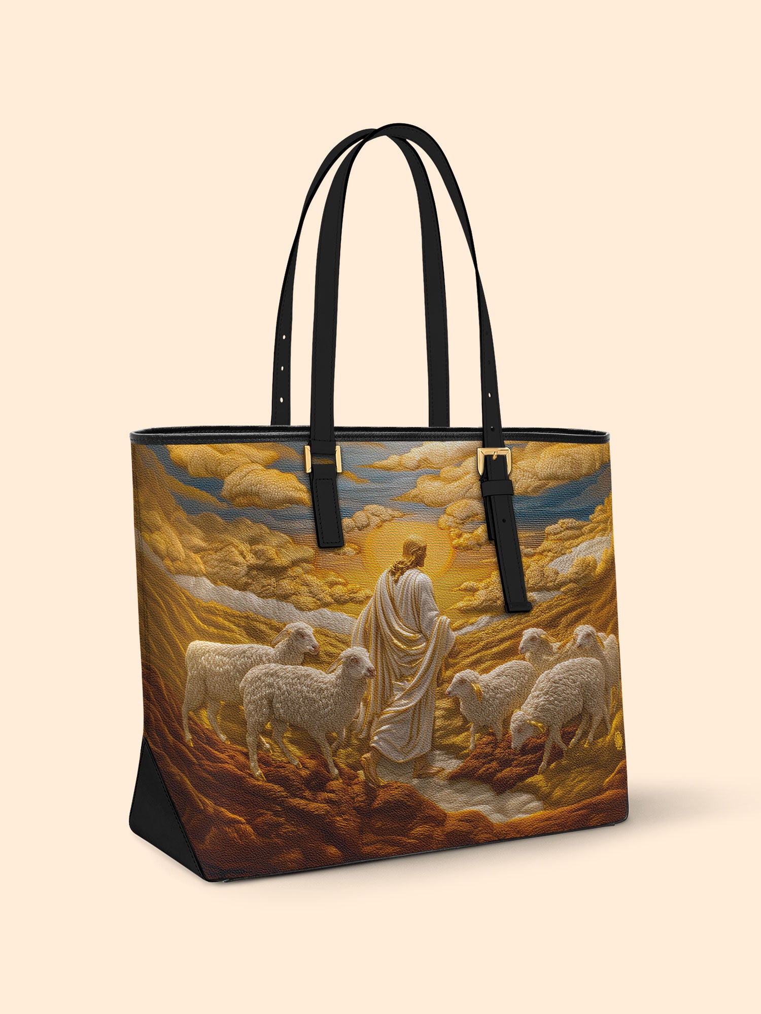 Guided by the Sun Sleek Leather Tote LB0TD012