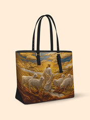 Guided by the Sun Sleek Leather Tote LB0TD012