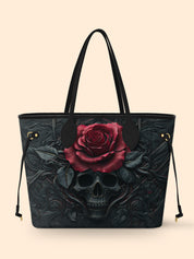 Obsidian Rose Classic Shopper Tote LB0XD044