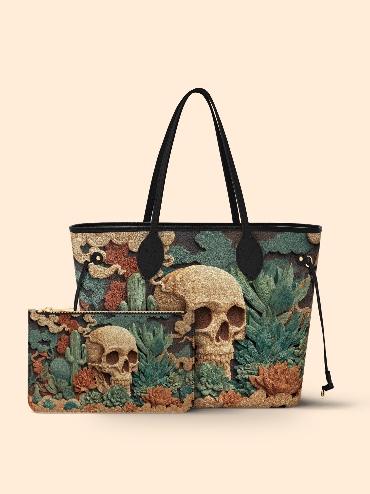 Sage Skull Classic Shopper Tote LB0XD013