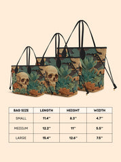 Sage Skull Classic Shopper Tote LB0XD013
