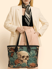 Sage Skull Classic Shopper Tote LB0XD013