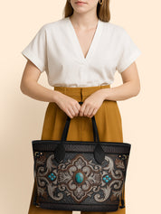 Ranch Bloom Classic Shopper Tote LB0XD020