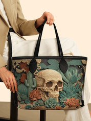 Sage Skull Classic Shopper Tote LB0XD013