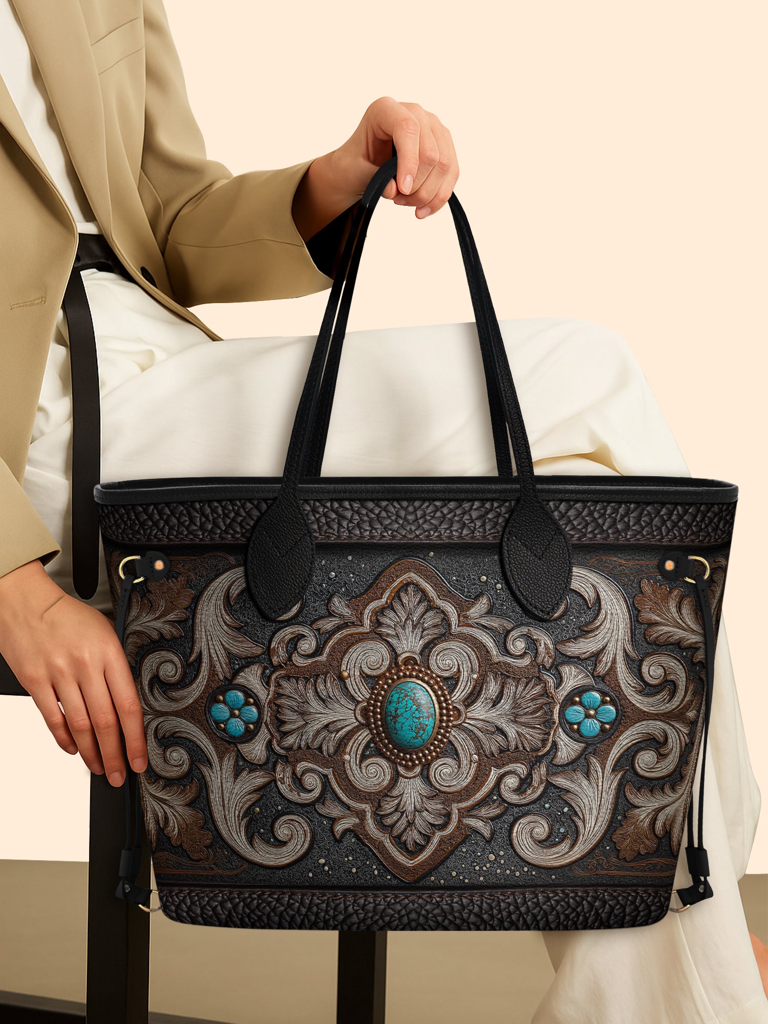Ranch Bloom Classic Shopper Tote LB0XD020