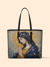 Our Lady of Guadalupe Sleek Leather Tote LB0HH017