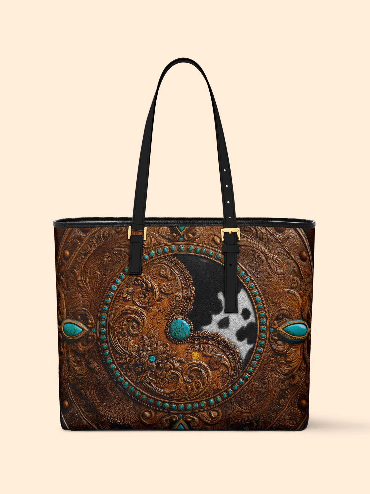 Sacred Saddle Sleek Leather Tote LB0XD003