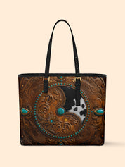 Sacred Saddle Sleek Leather Tote LB0XD003