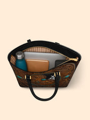 Sacred Saddle Sleek Leather Tote LB0XD003