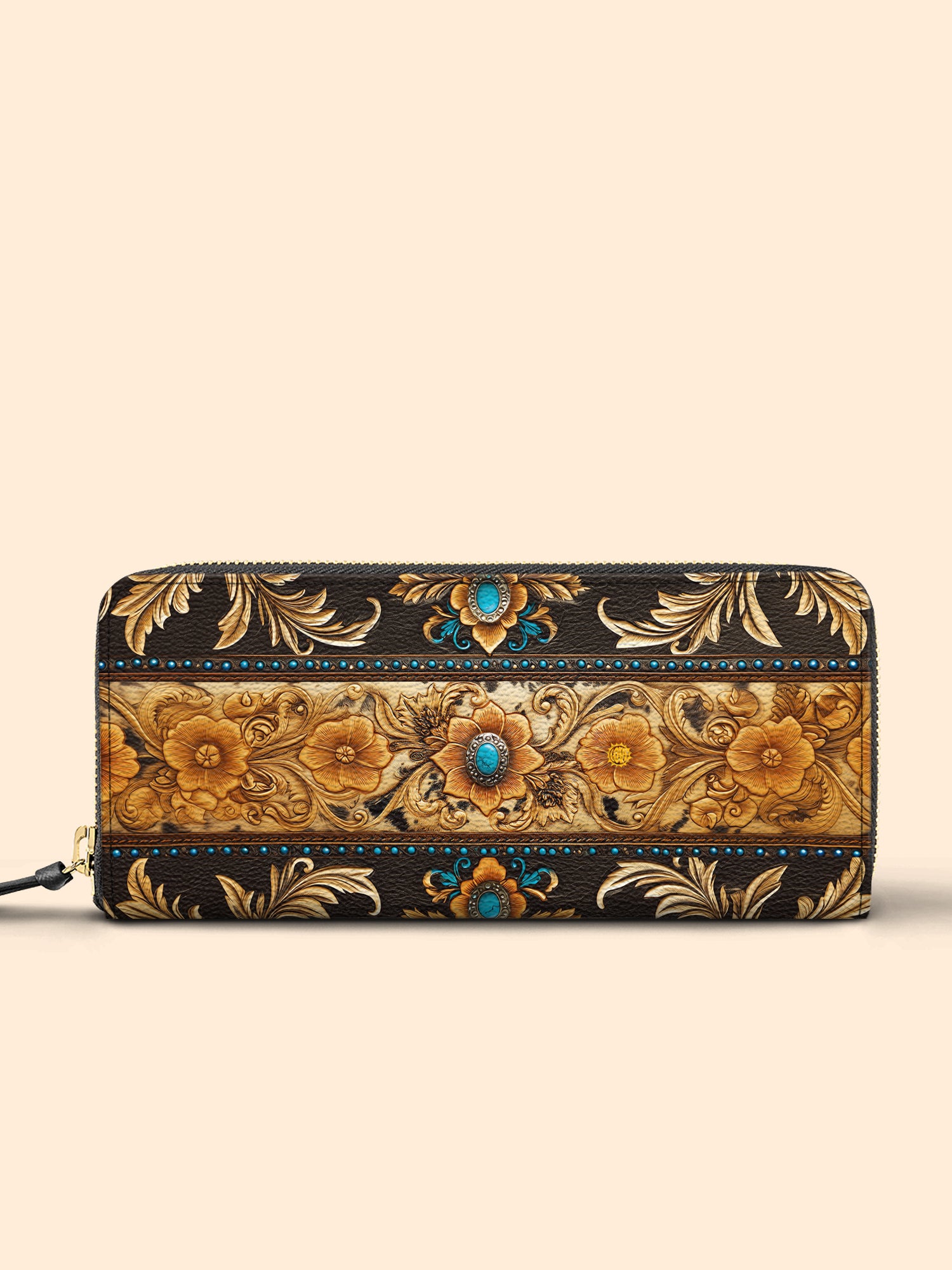 Ornate Frontier Slimline Zippy Wallet LB0XD005