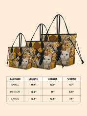 Meow Rushmore of Sunflower Cats Classic Shopper Tote LB0HH001