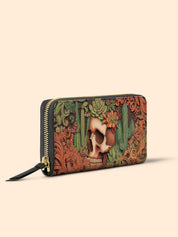 Cactus Bloom Slimline Zippy Wallet LB0XD014