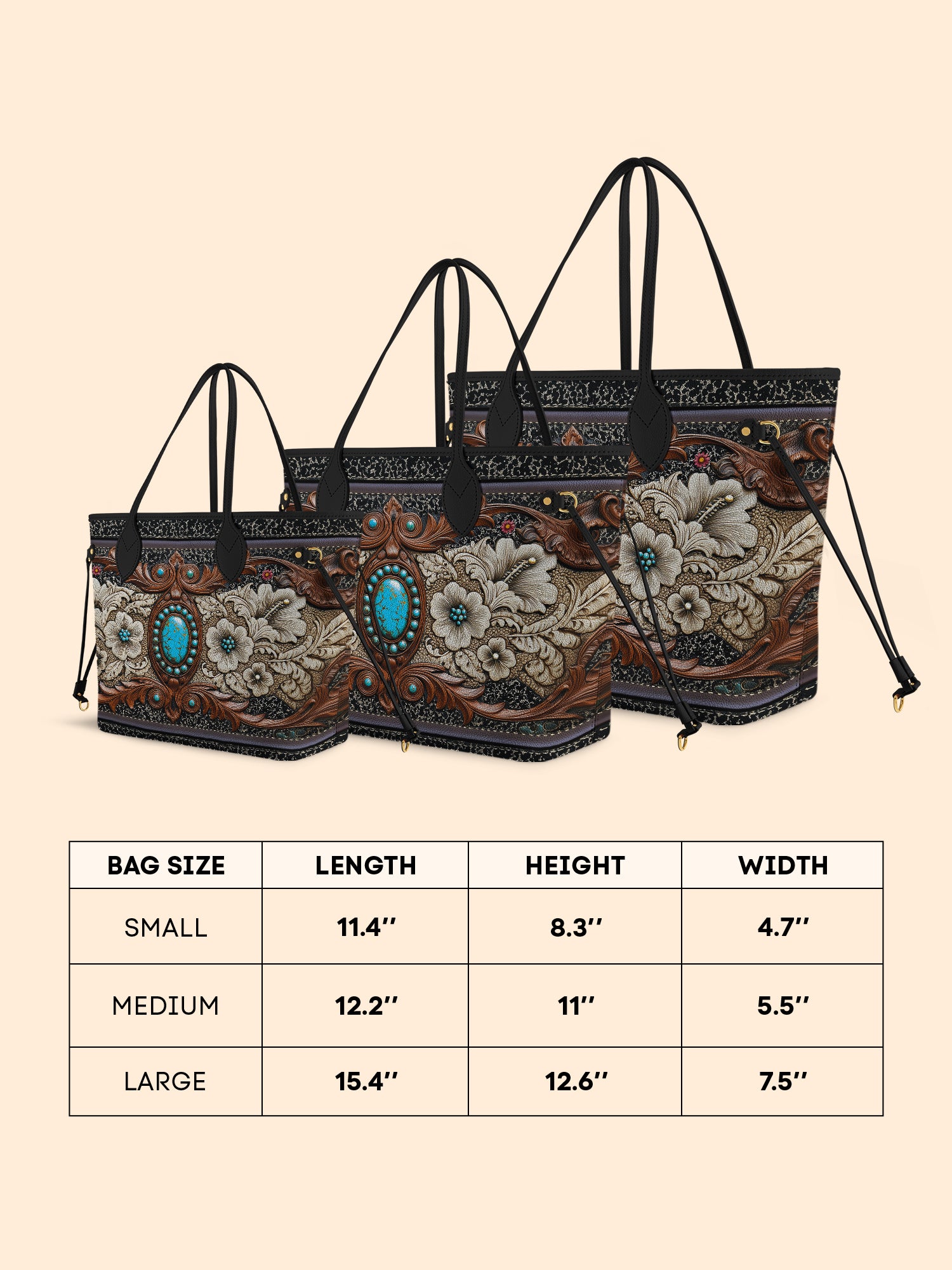 Lacewood Mesa Classic Shopper Tote LB0XD016