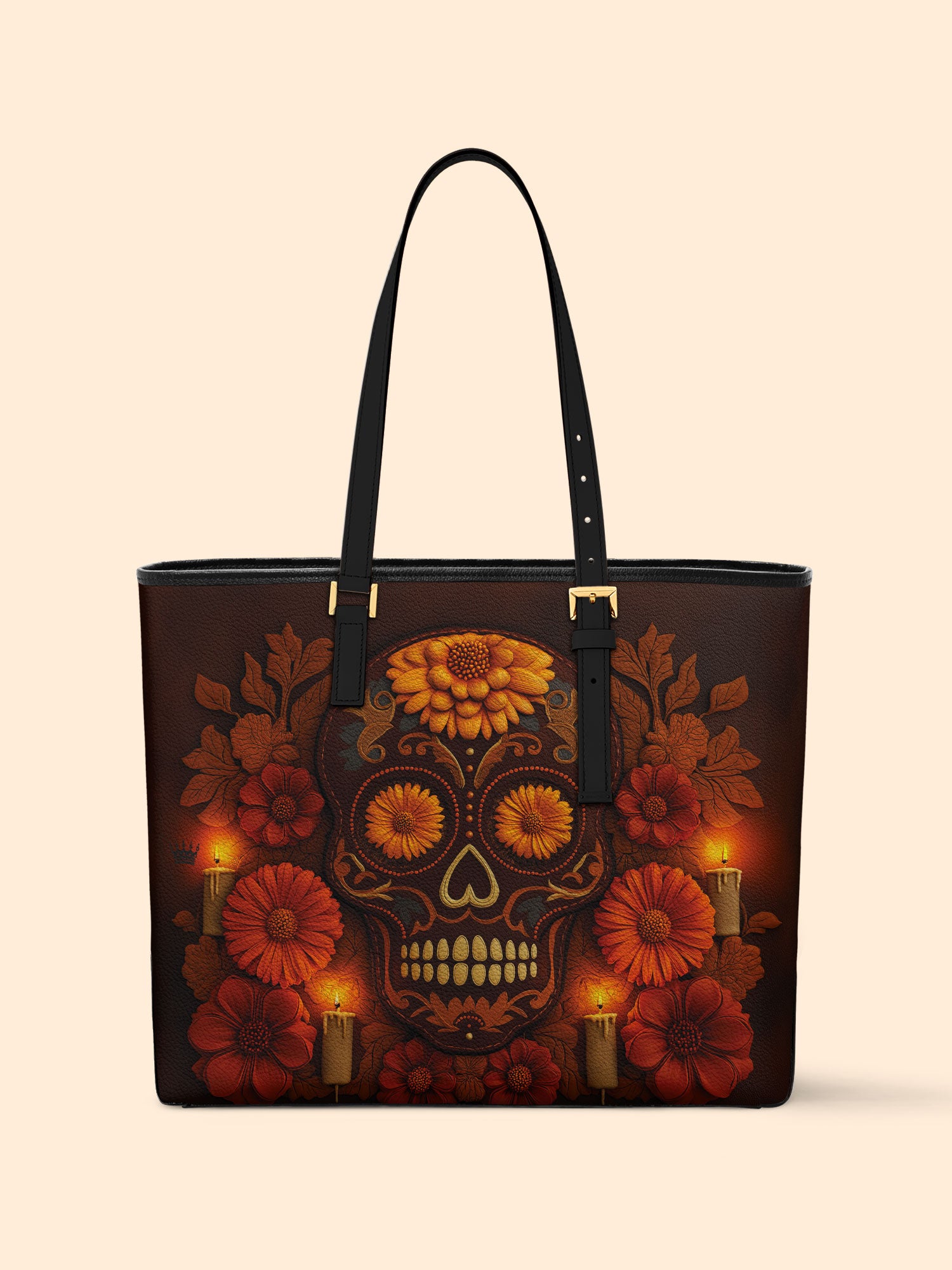 Sacred Wick Sleek Leather Tote LB0TD014
