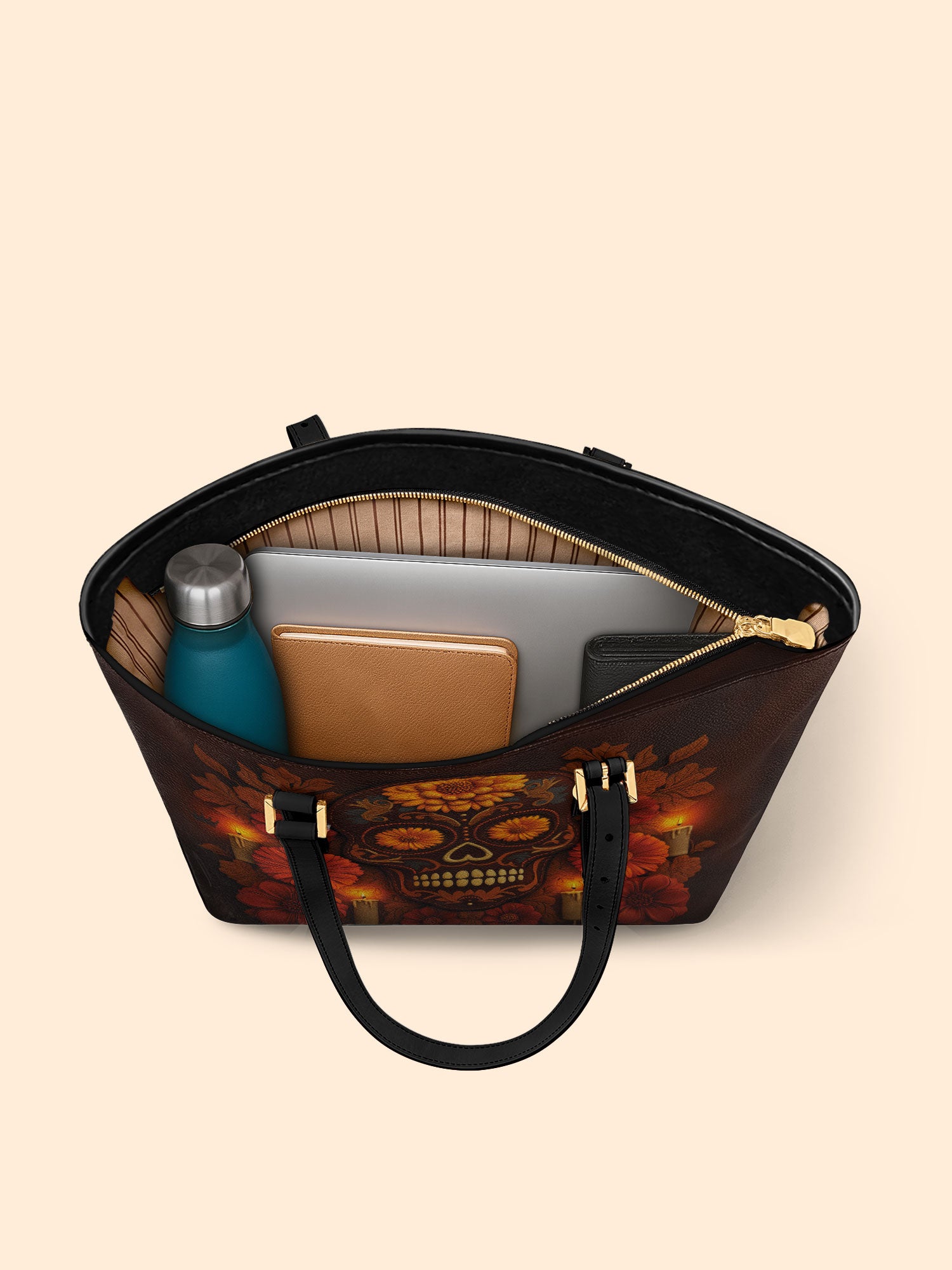 Sacred Wick Sleek Leather Tote LB0TD014