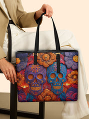 Soul Flame Sleek Leather Tote LB0TD015
