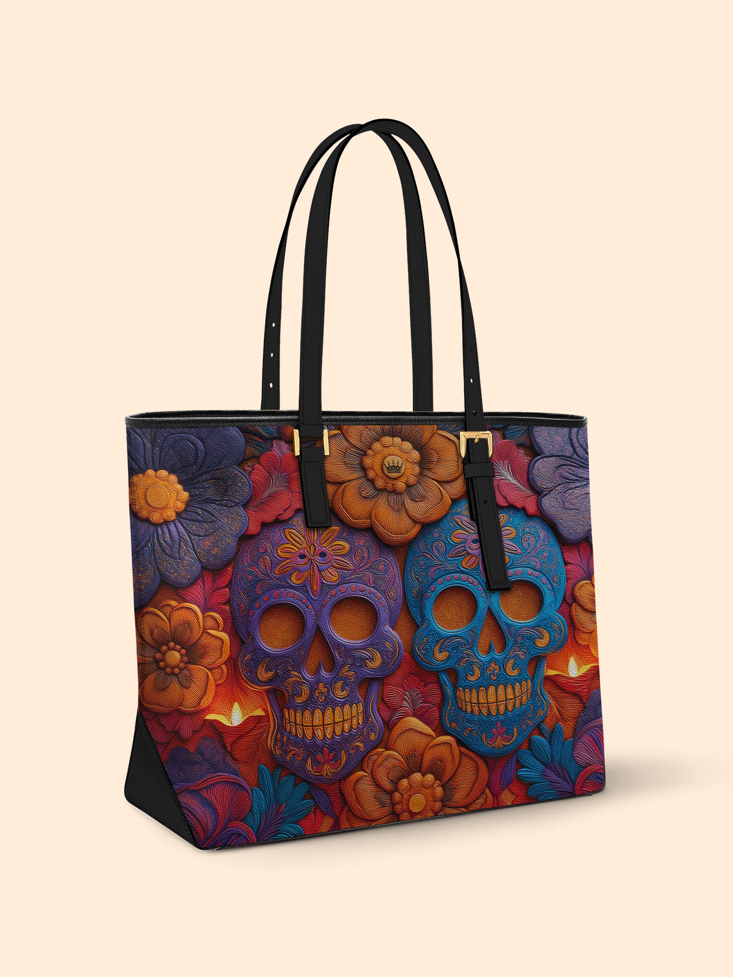Soul Flame Sleek Leather Tote LB0TD015