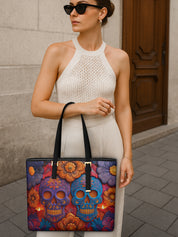 Soul Flame Sleek Leather Tote LB0TD015