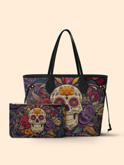 Flor de Muerte Classic Shopper Tote LB0HH026