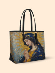 Our Lady of Guadalupe Sleek Leather Tote LB0HH017