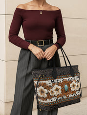 Chapel Dust Classic Shopper Tote LB0XD017