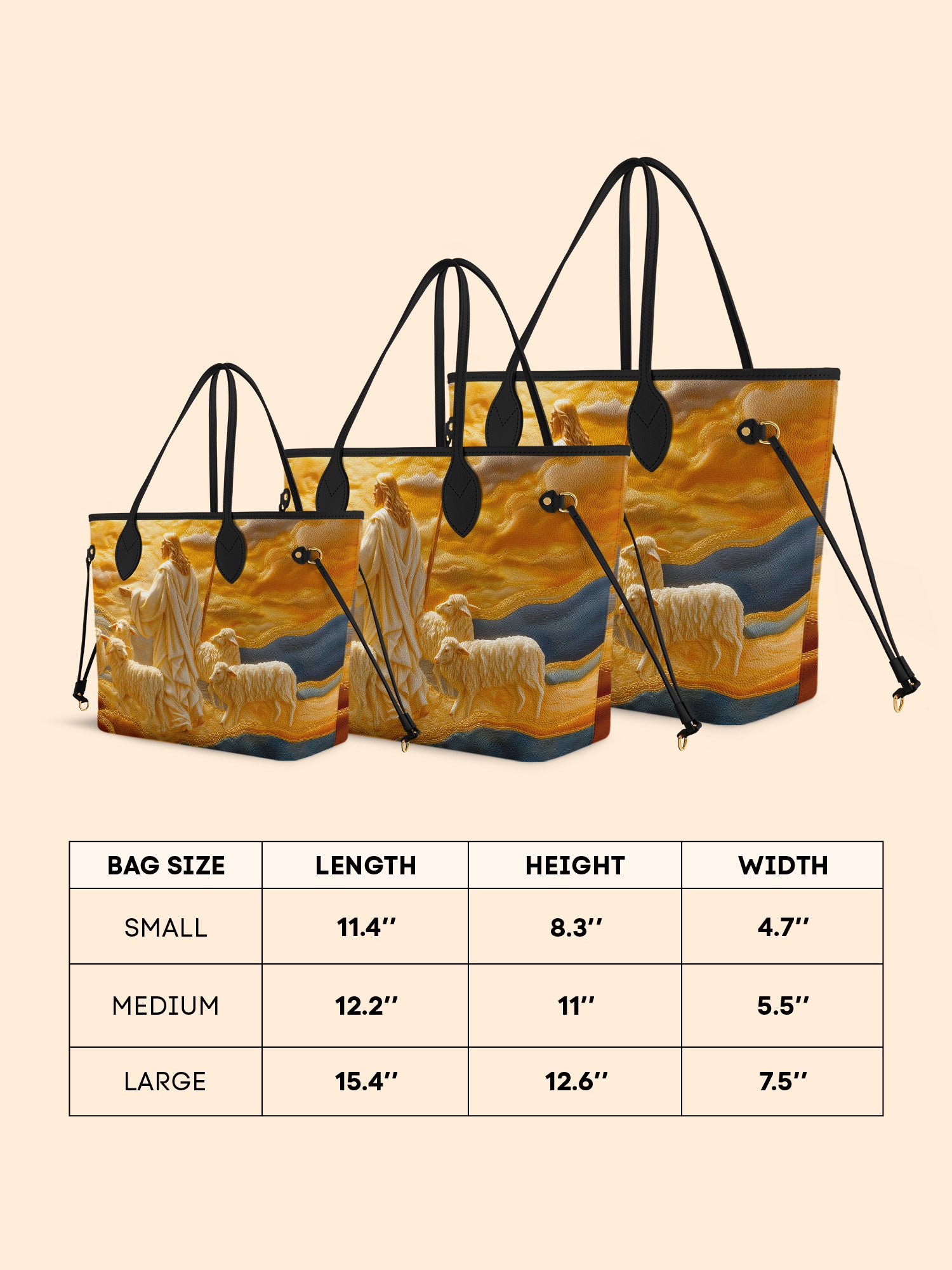 The Sunlit Journey Classic Shopper Tote LB0TD013