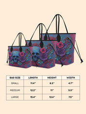 Crimson Flora Classic Shopper Tote LB0HH022