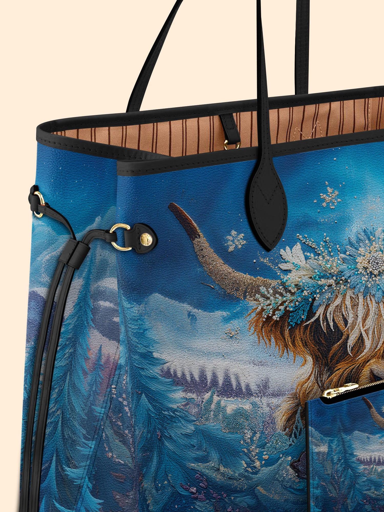 Frosted Majesty Classic Shopper Tote LB0TD004