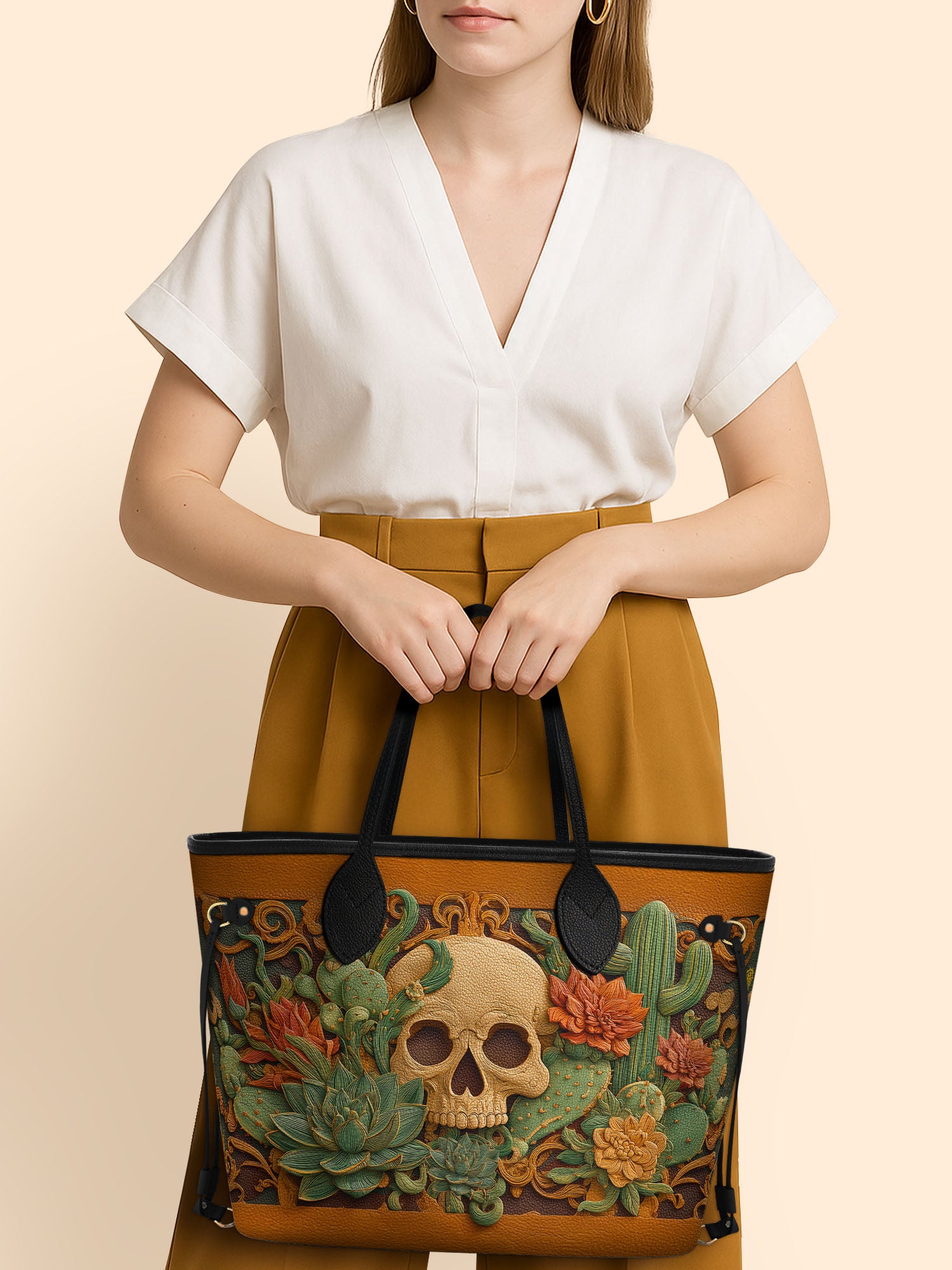 Thorned Grace Classic Shopper Tote LB0XD009