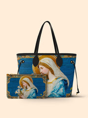 Our Lady of the Lilies Classic Shopper Tote LB0HH012