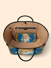 Our Lady of the Lilies Classic Shopper Tote LB0HH012