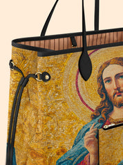 Sacred Heart of Jesus Classic Shopper Tote LB0HH011